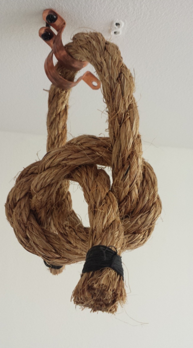 Hanging Rope Copper Brackets