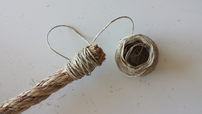 Wrap Ends of Rope