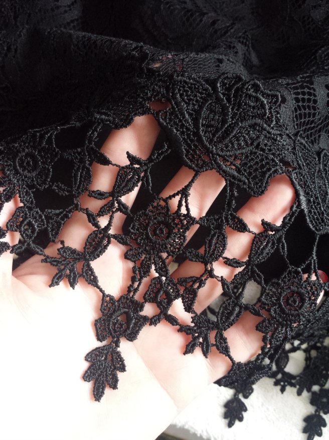 Black Lace Detail